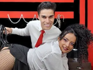 Shows naked CamilaandDavid